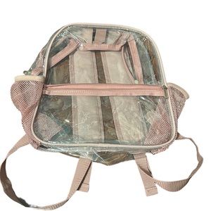 Clear backpack 12x12x6